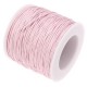 Wax cord 1.0 mm Pink